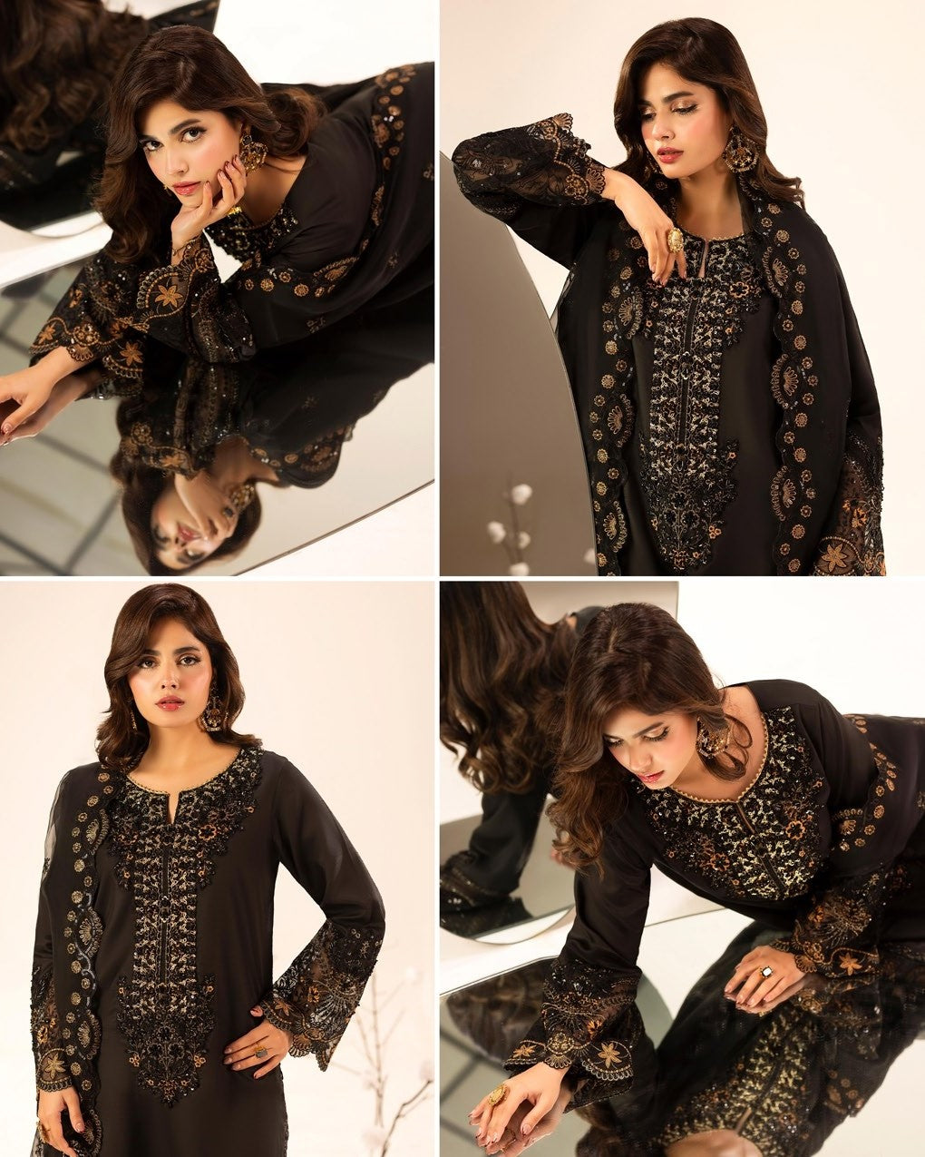 Zardozi ZR 2607 Black