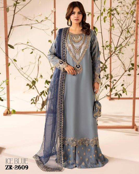 Zardozi ZR 2609 Ice Blue