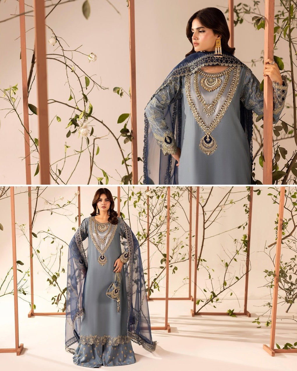 Zardozi ZR 2609 Ice Blue