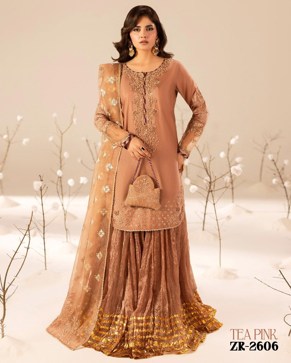 Zardozi ZR 2606 T Pink