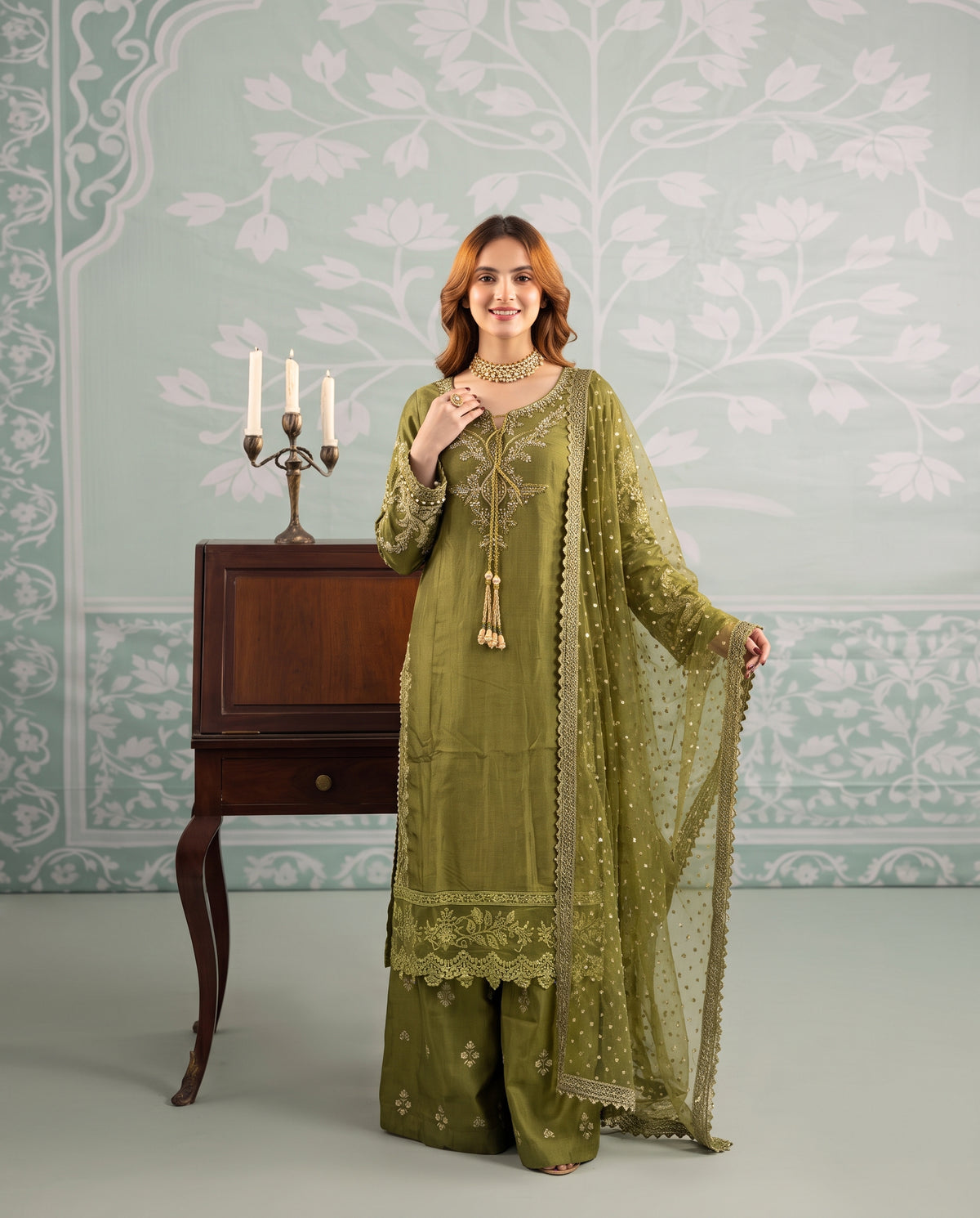 Zardozi ZR 2556 Mehandi