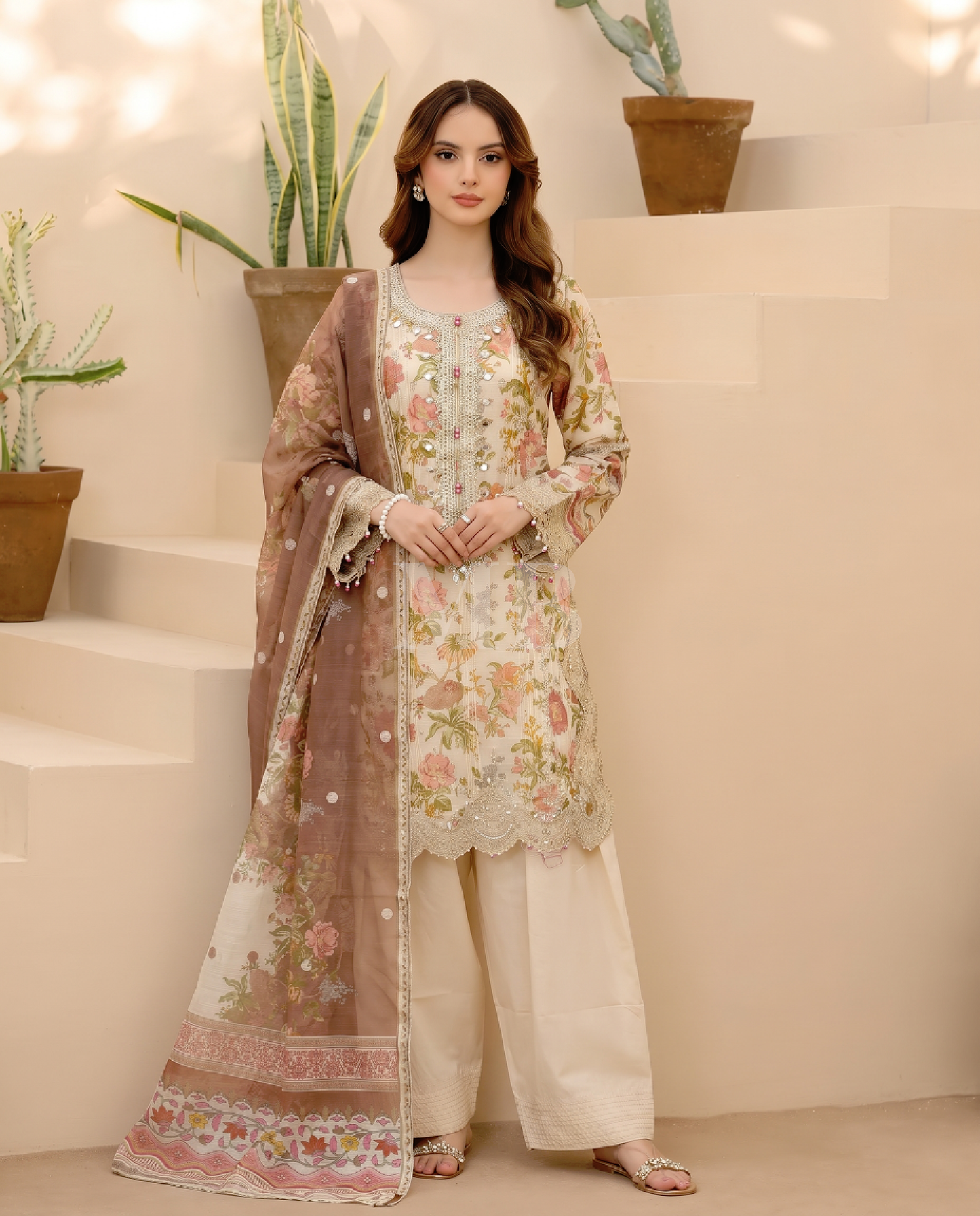 AR 3882 Beigh Peach