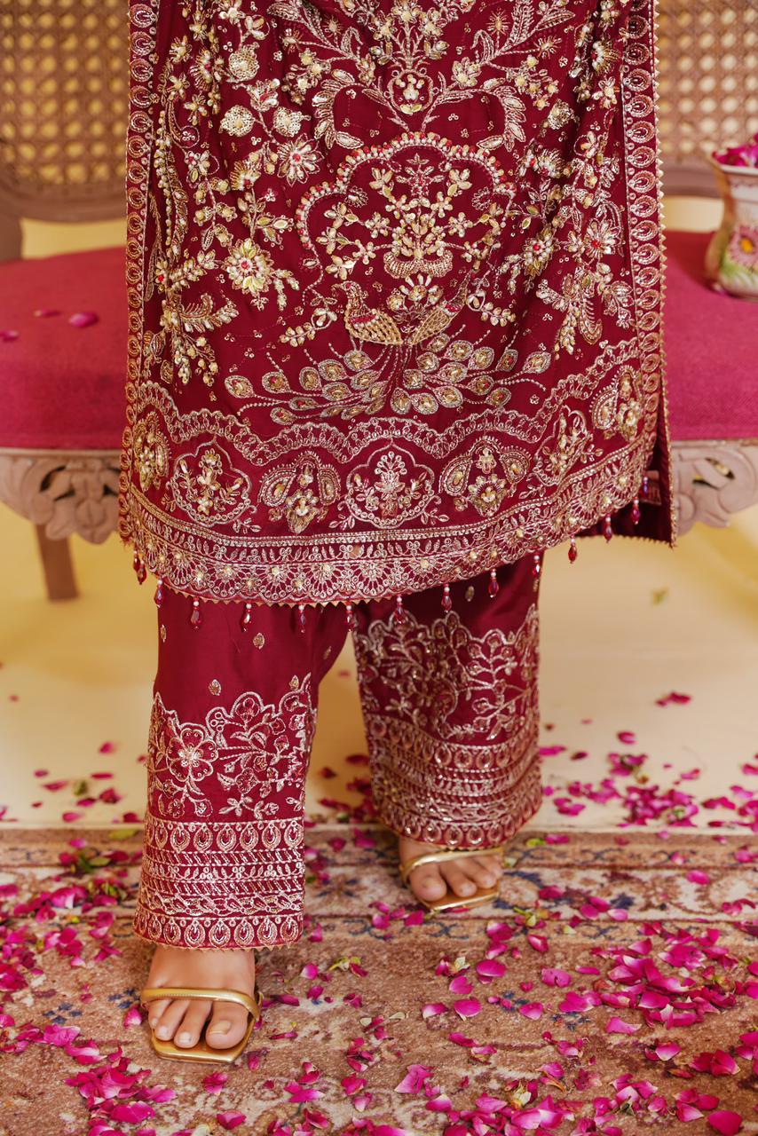 SJ3582 Mehroon