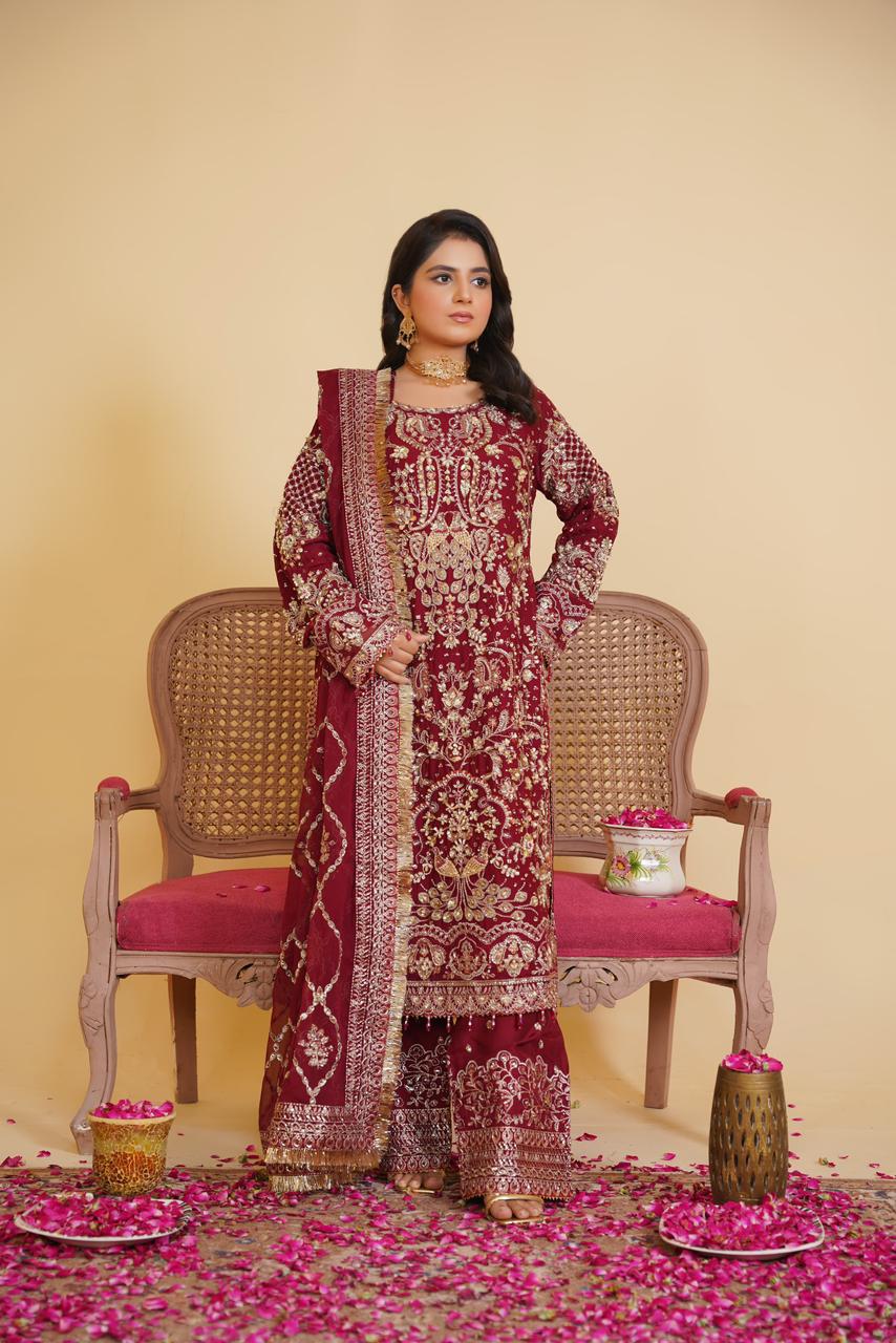 SJ3582 Mehroon