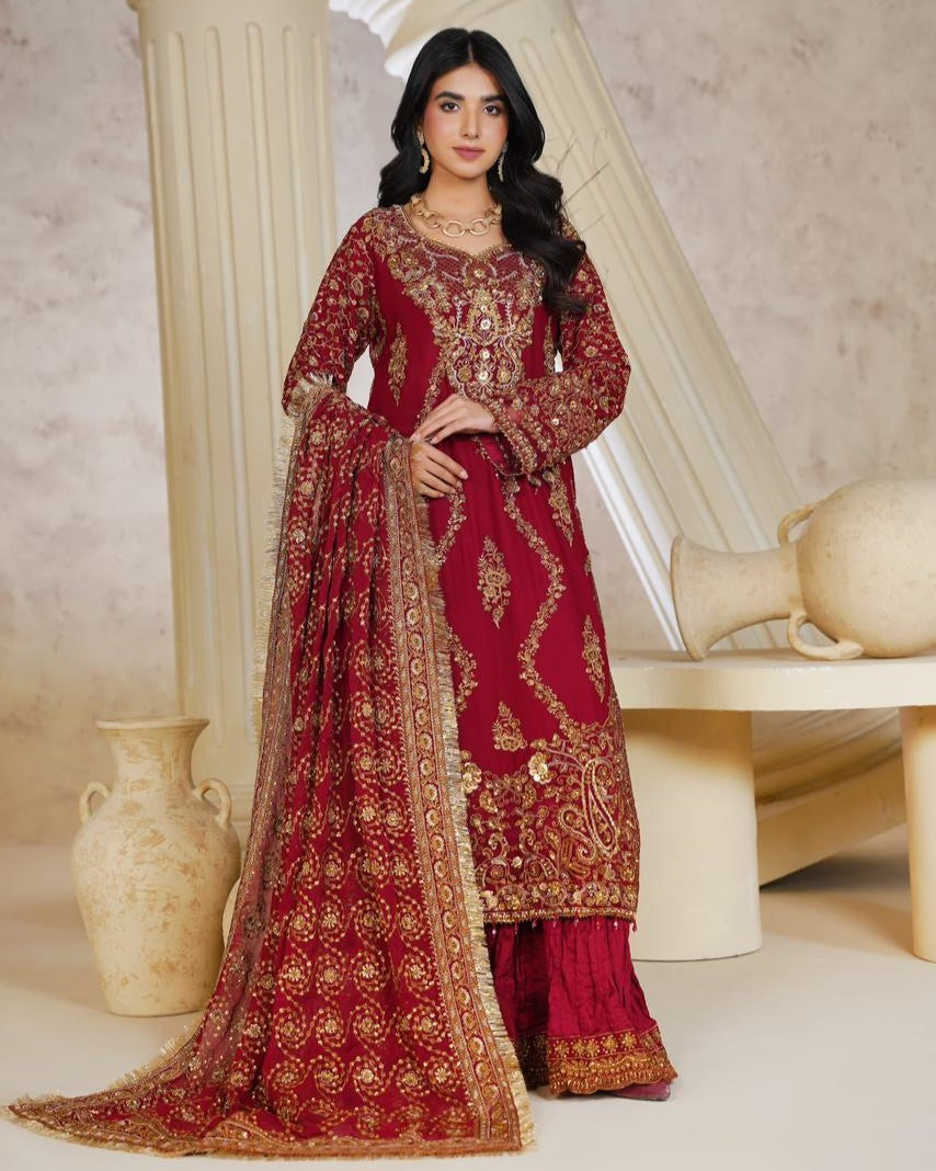 SJ3646 Mehroon