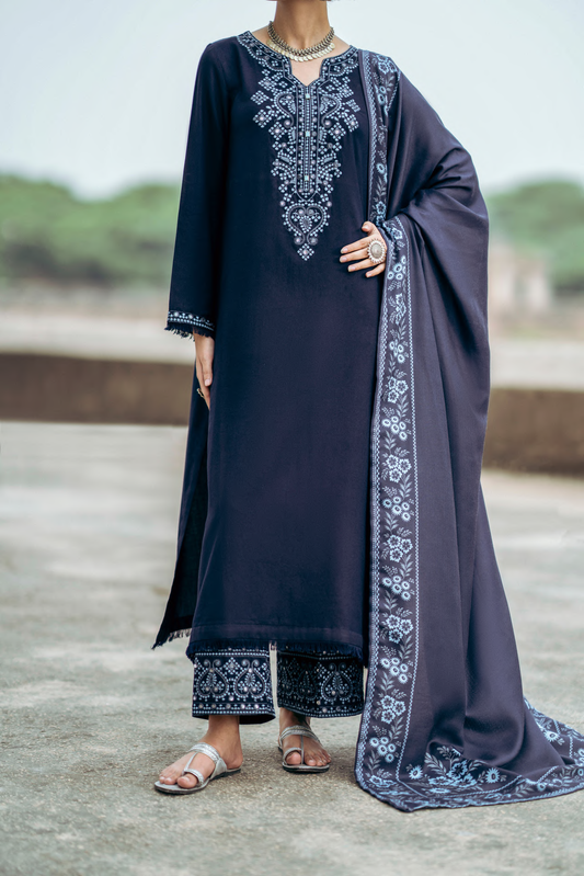 Dayaar Dhanak CSL 04 Navy Blue