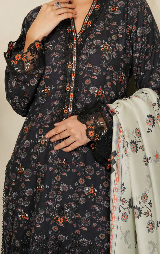 Munira Riwaj Dhanak MSL 07 Black