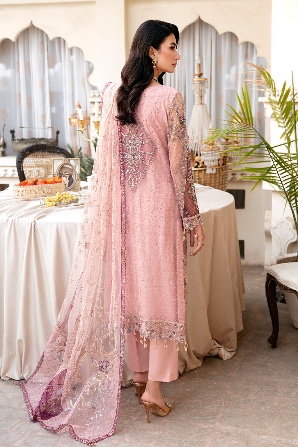 Ramsha Wedding Collection Vol-03 H-307 T Pink
