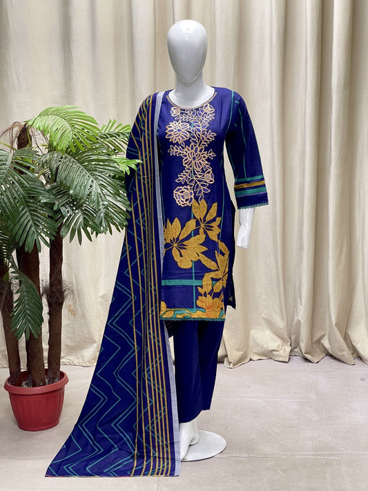 K&R Dhanak 171 Nevy Blue