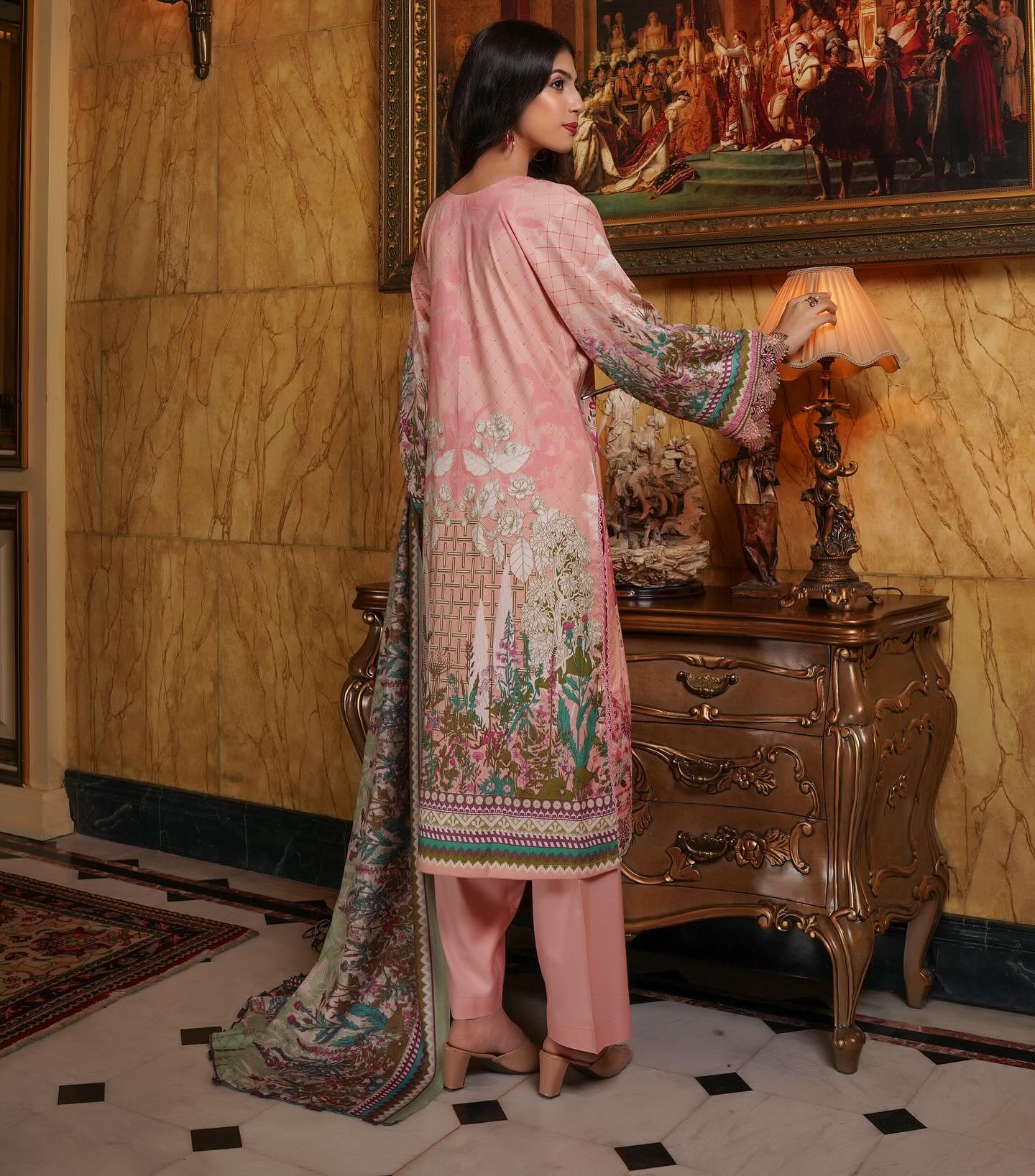 Munira Khubsurat Dhanak MSL 02 Pink