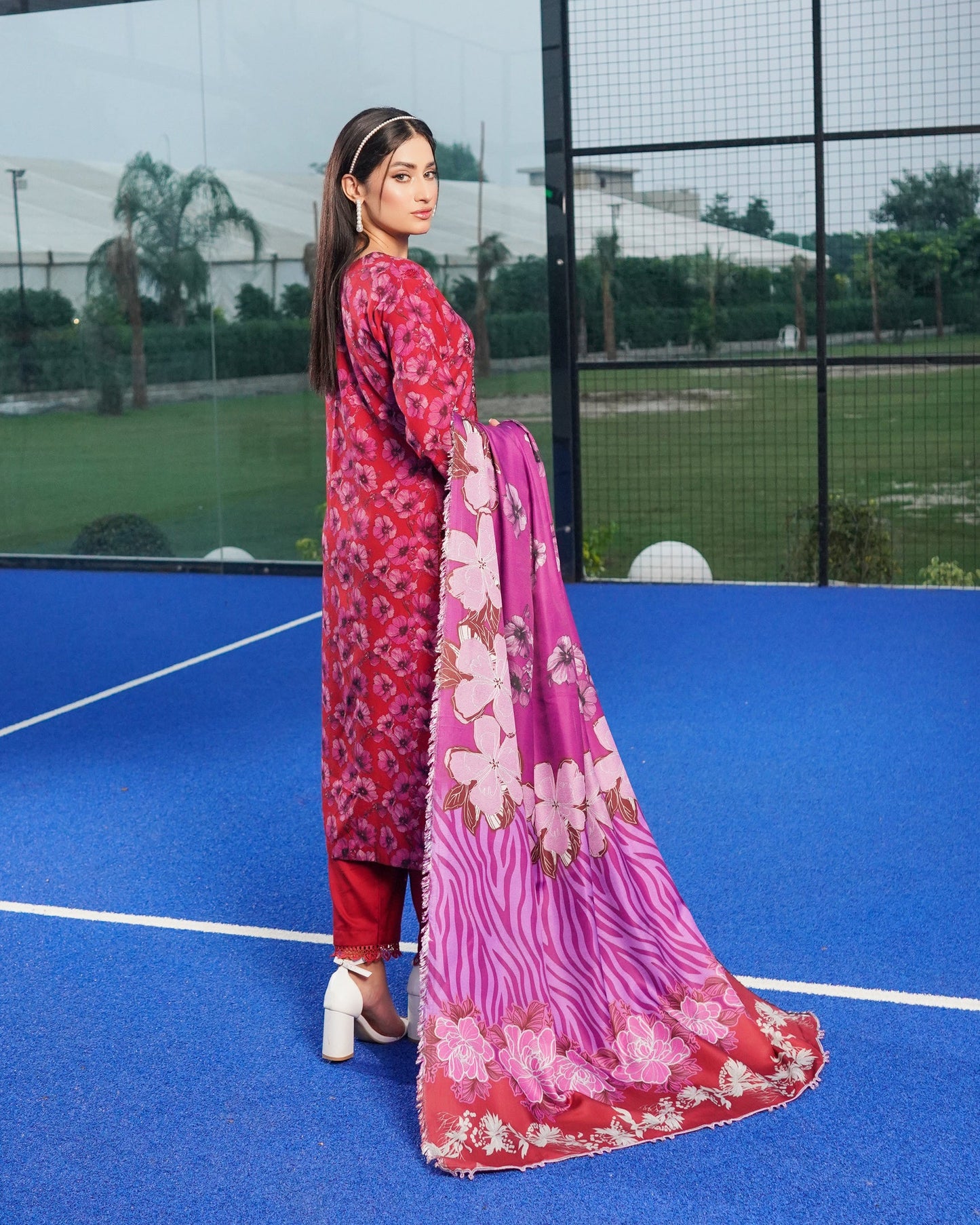 Munira Rangbahar Dhanak 06 Blood Red