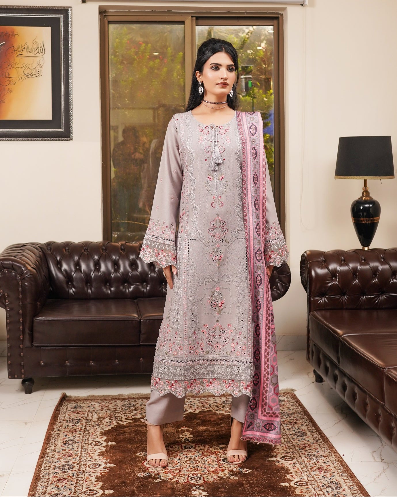 Munira Gul-E-Anwar Dhanak MSL 04 Grey