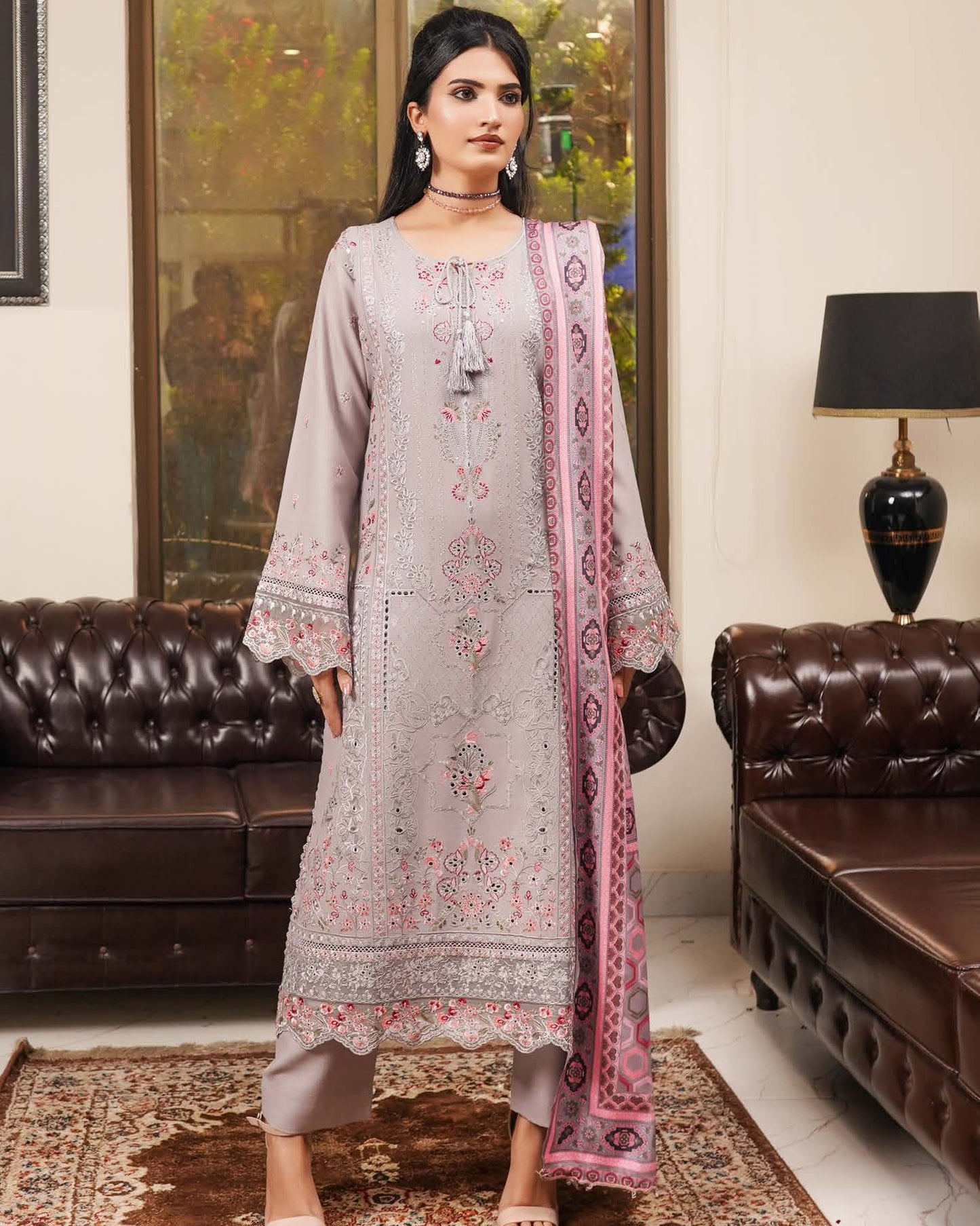 Munira Gul-E-Anwar Dhanak MSL 04 Grey