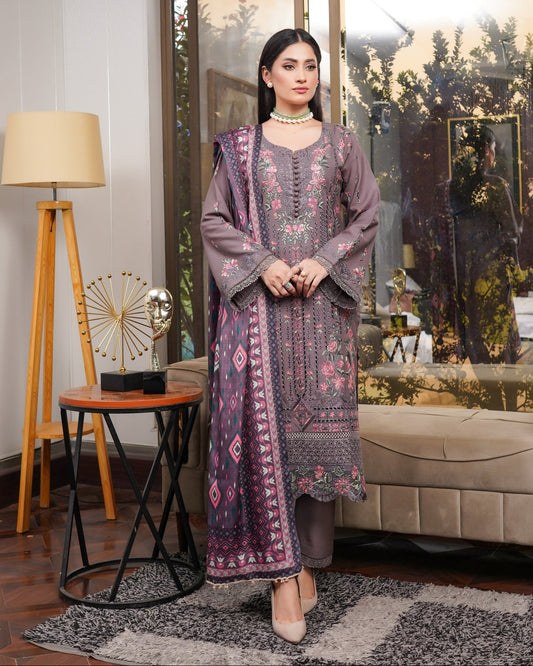 Munira Gul-E-Anwar Dhanak  MSL 01 Brown