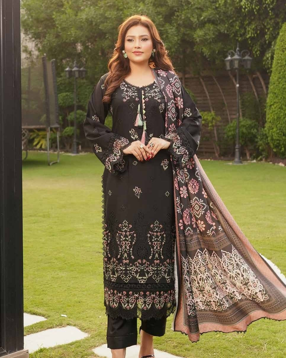Munira Khas Dhanak MSL 01 Black