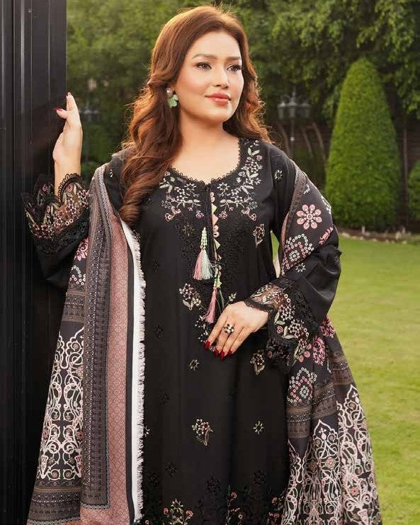Munira Khas Dhanak MSL 01 Black