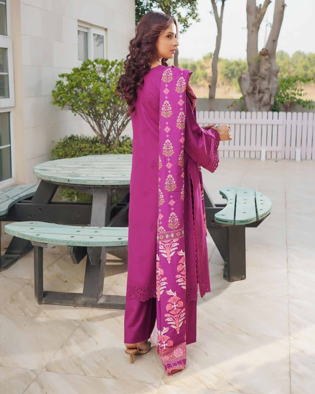 Munira Maan Dhanak MSL 03 Violet