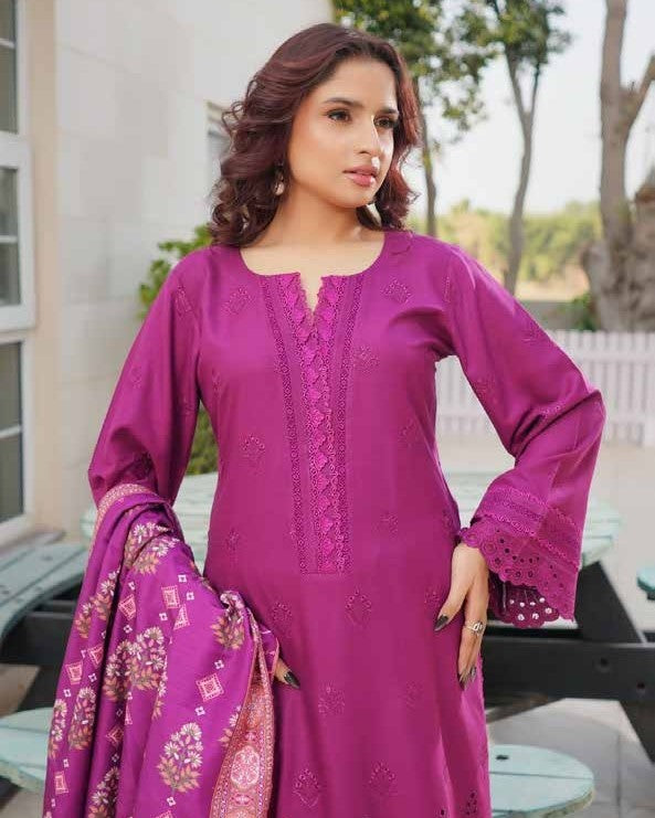 Munira Maan Dhanak MSL 03 Violet