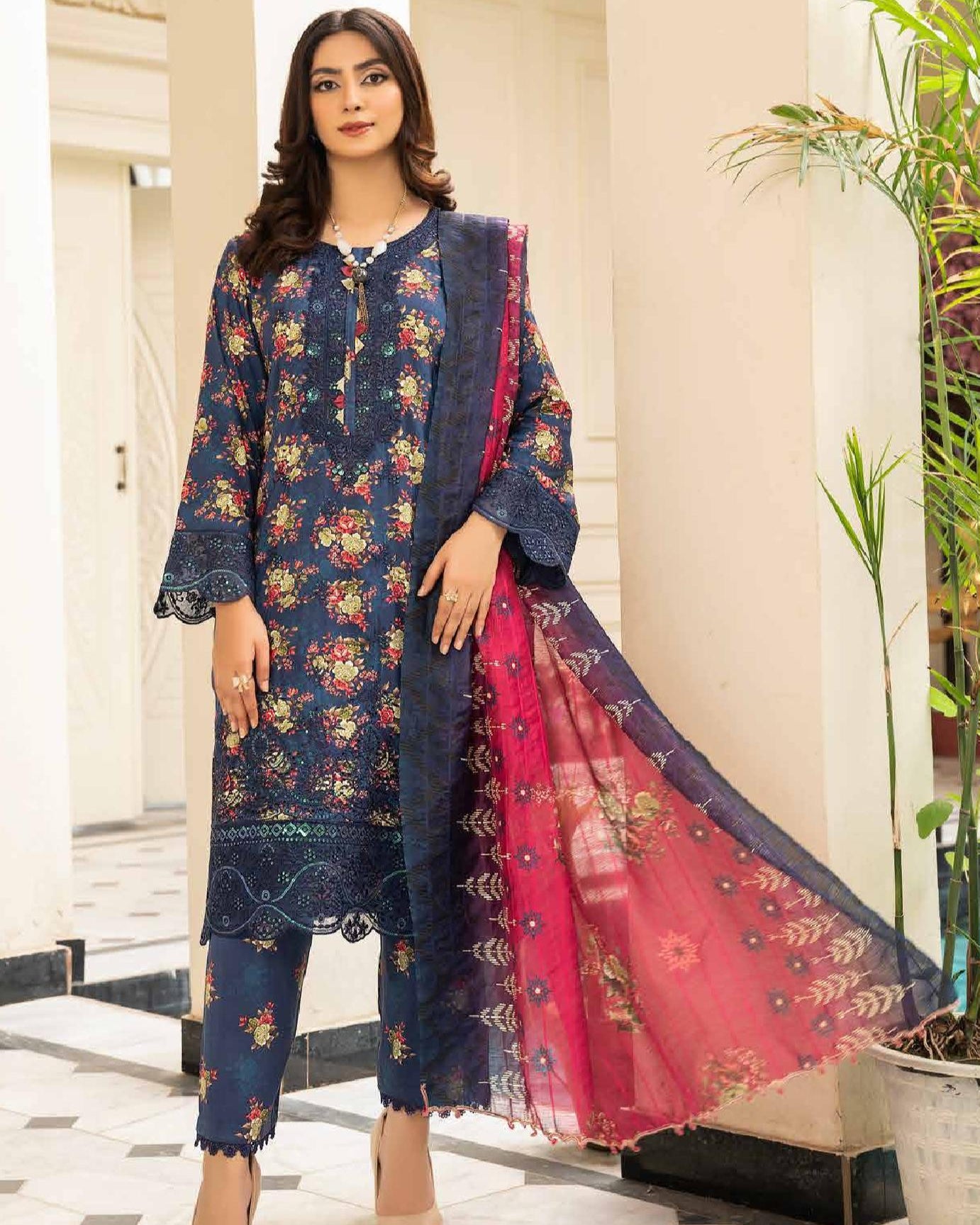 Munira Khazaan MSL 05 Navy Blue