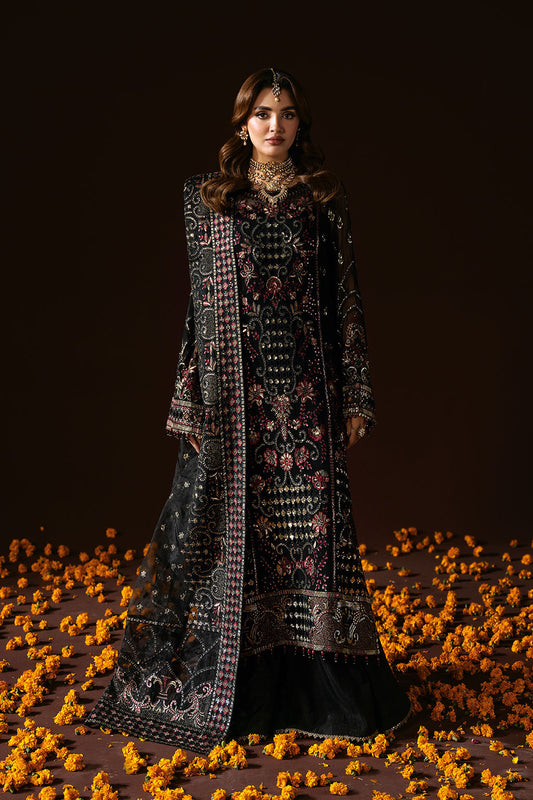 Dastak Luxury Chiffon Vol-02 Q-205 Black