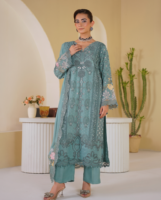 SJ3792 Aqua Blue