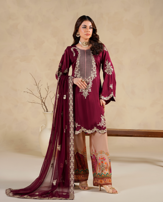 SJ3824 Mehroon