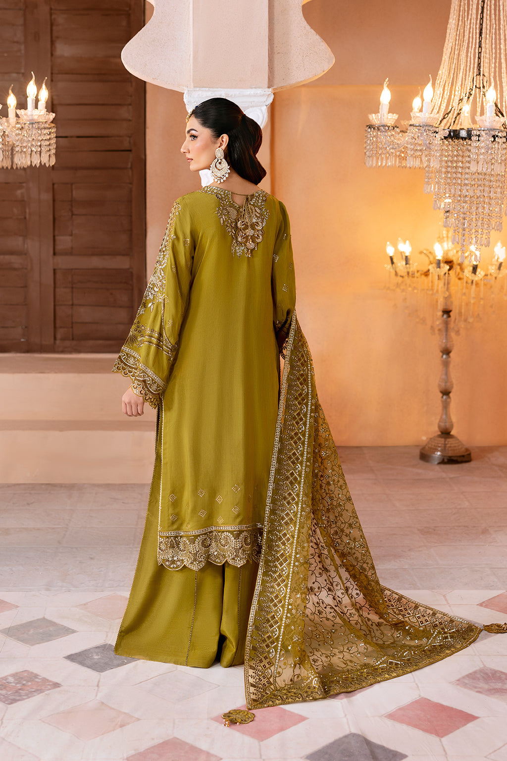 Shehnai Raw Silk Vol-01 SS-106 Mustard