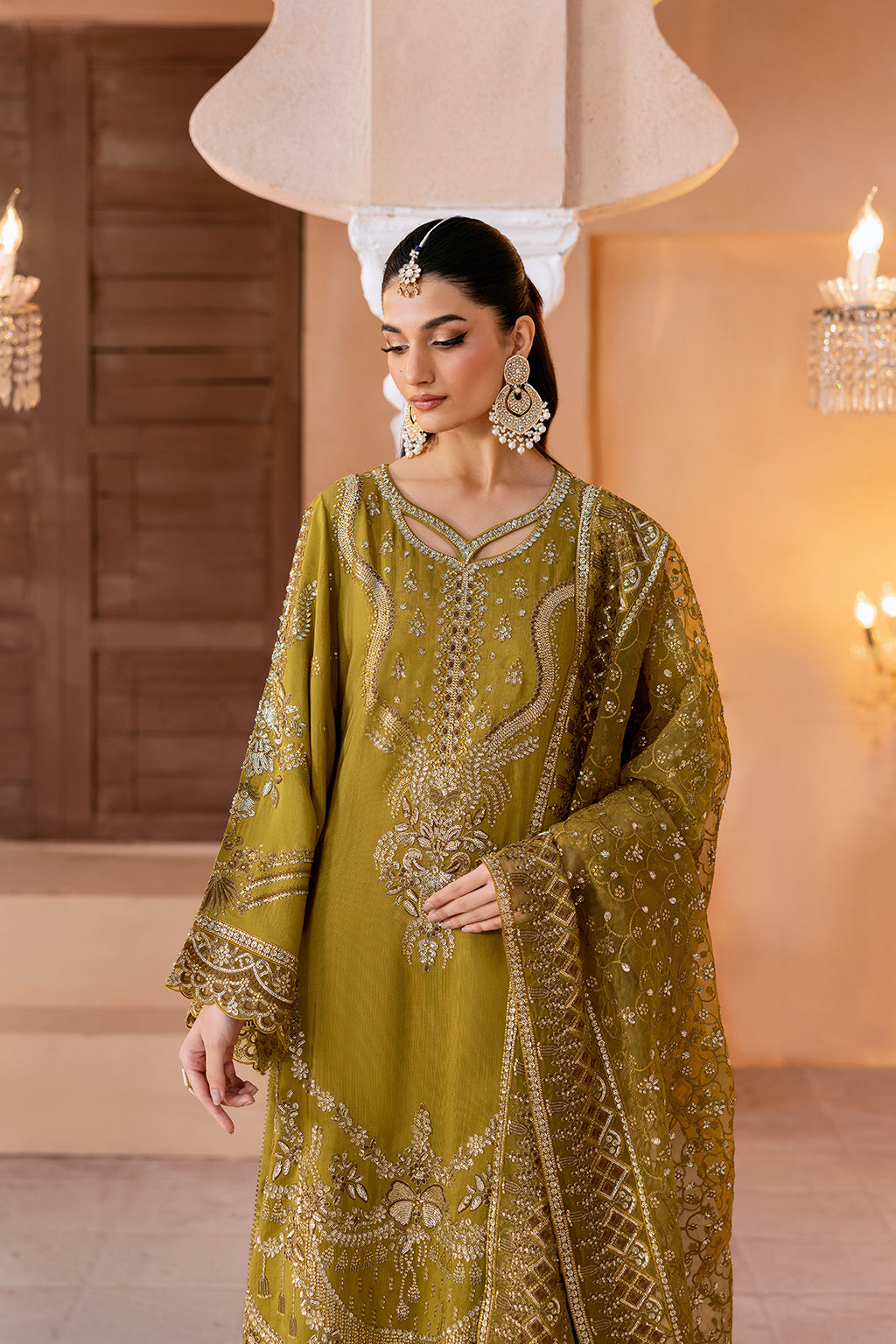 Shehnai Raw Silk Vol-01 SS-106 Mustard