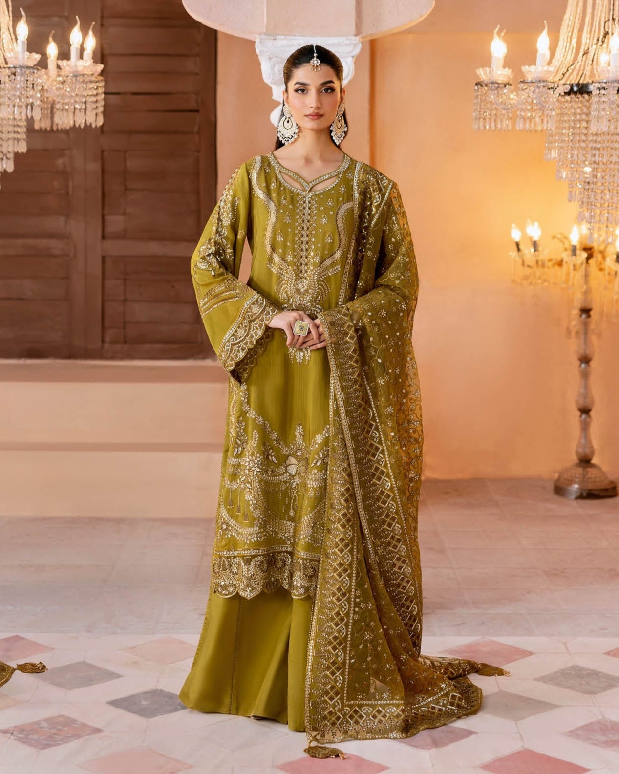 Shehnai Raw Silk Vol-01 SS-106 Mustard