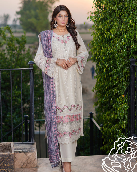 Munira 7 Srollinding Cotton MSL 07 Cream