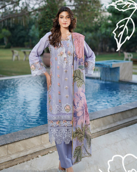 Munira 7 Srollinding Cotton MSL 06 Lilly