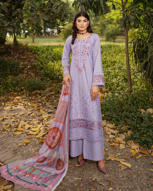 Munira Nazakat Cotton MSL 05 Lavender