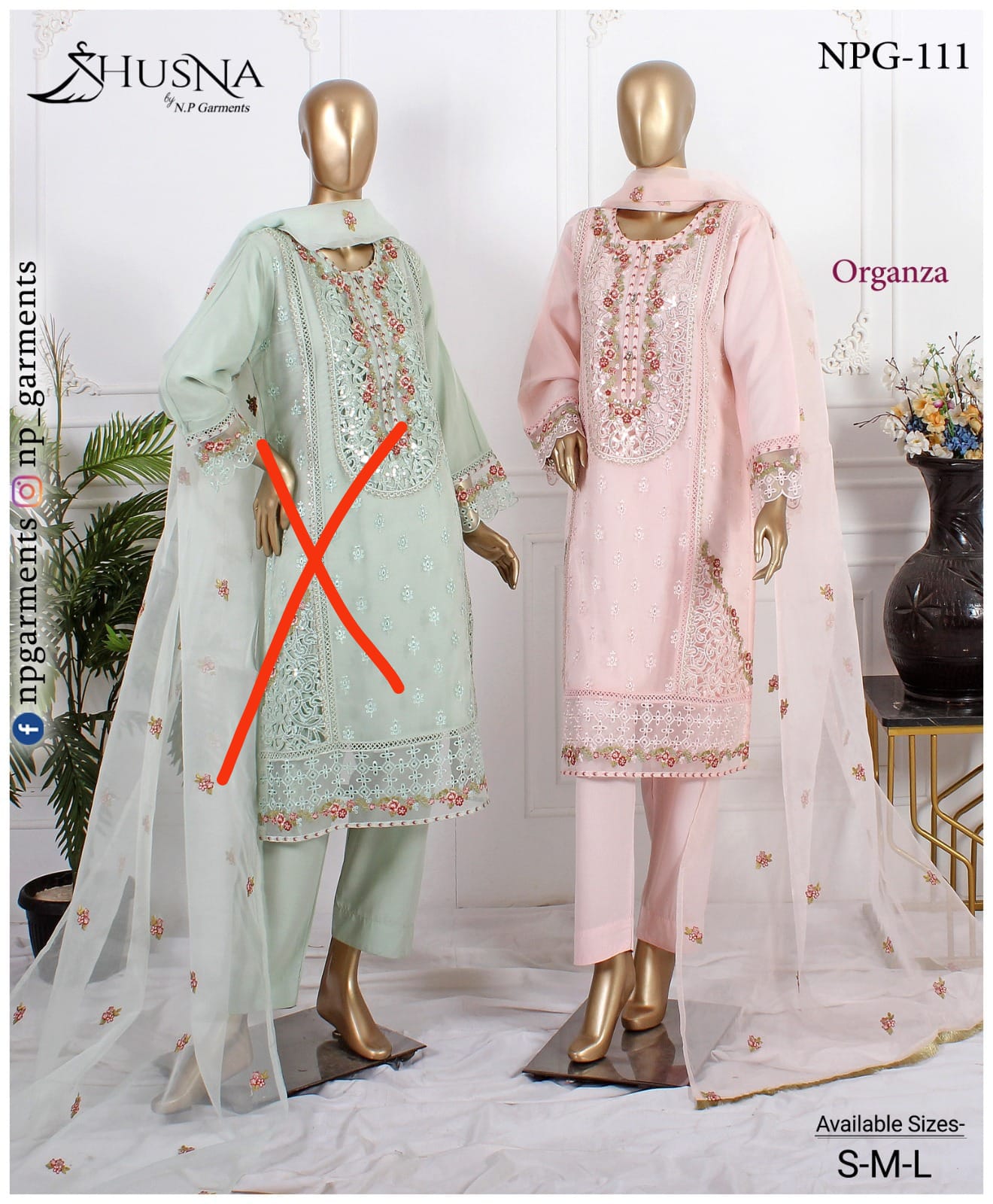 NP NPG-111 Baby Pink